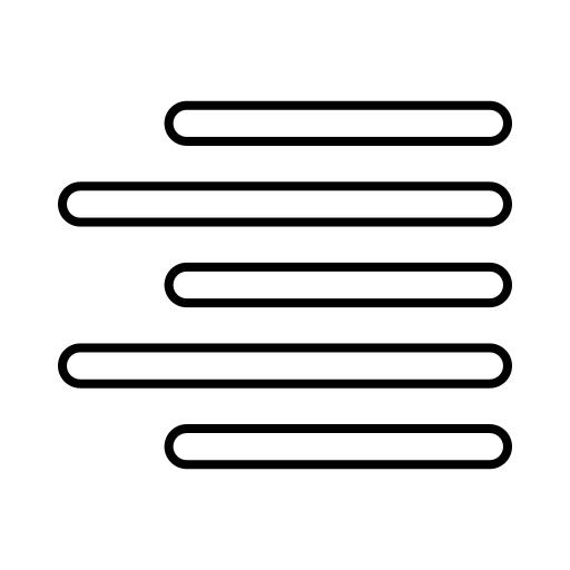 Align right