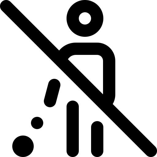 No littering