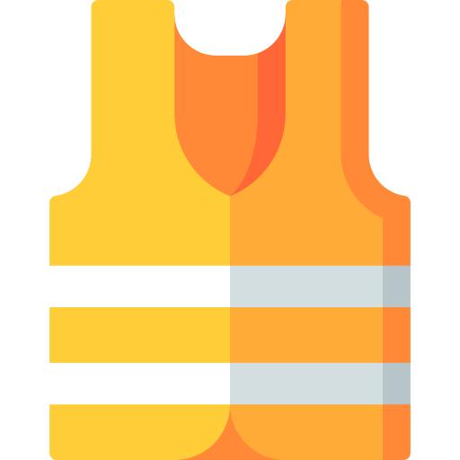 High visibility vest