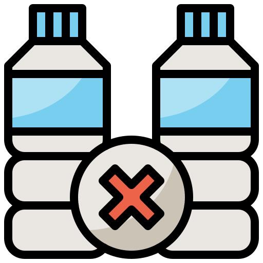No plastic bottles