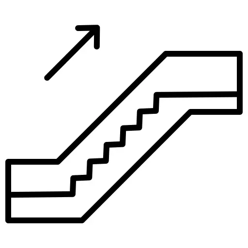 Escalator up