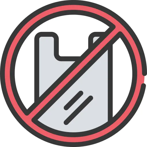 No plastic bags