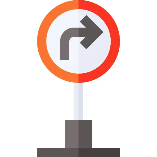 Turn right