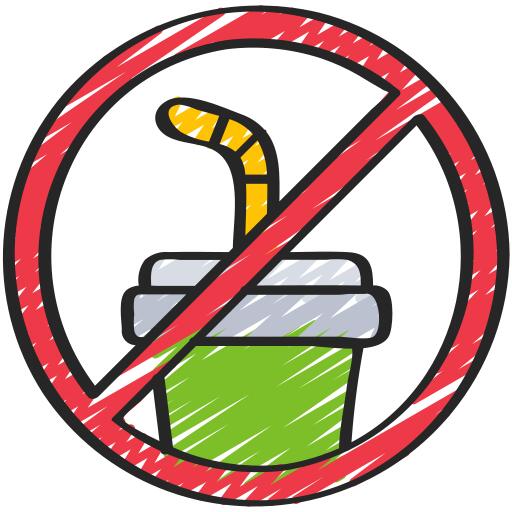 No straws