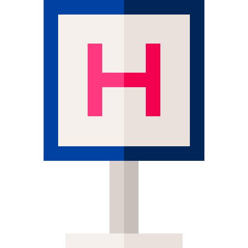 Hospital sign