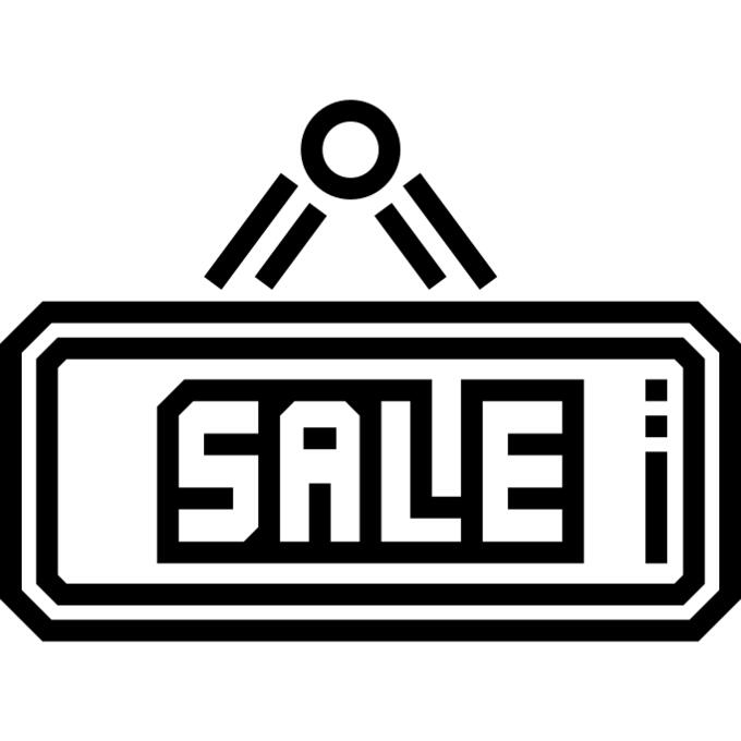 Sale sign