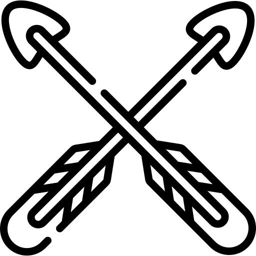 Crossed arrows