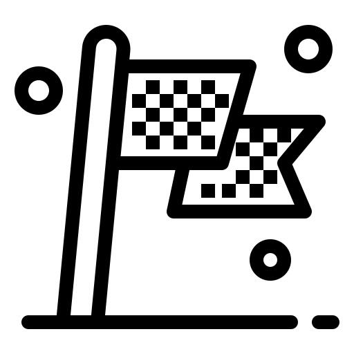 Checkered flag