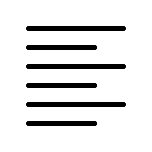 Left alignment