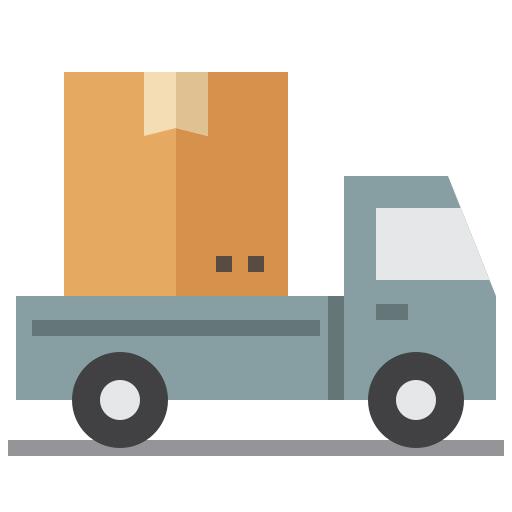 Delivery truck