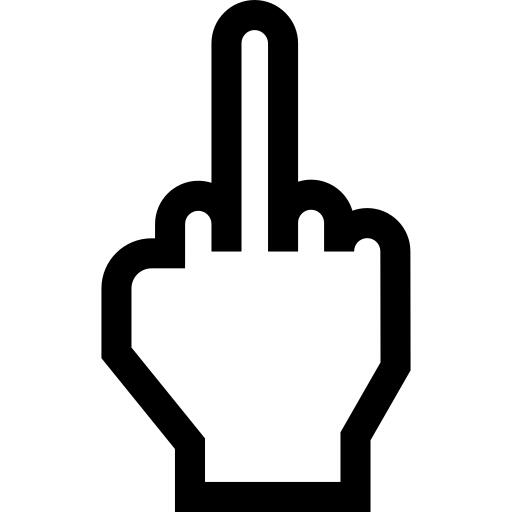 Middle finger