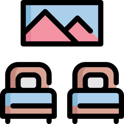Twin beds