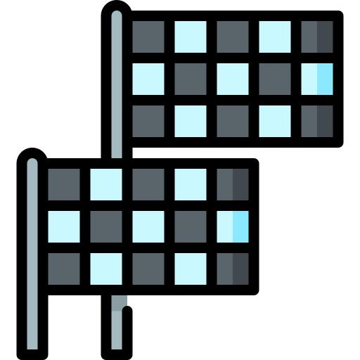 Checkered flag