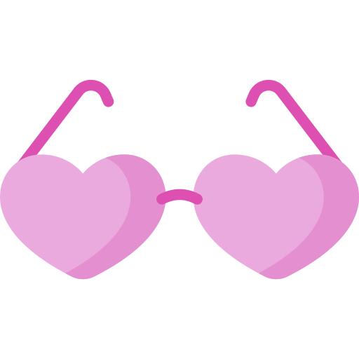 Heart glasses