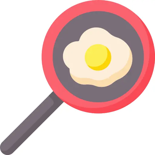 Fried eggs