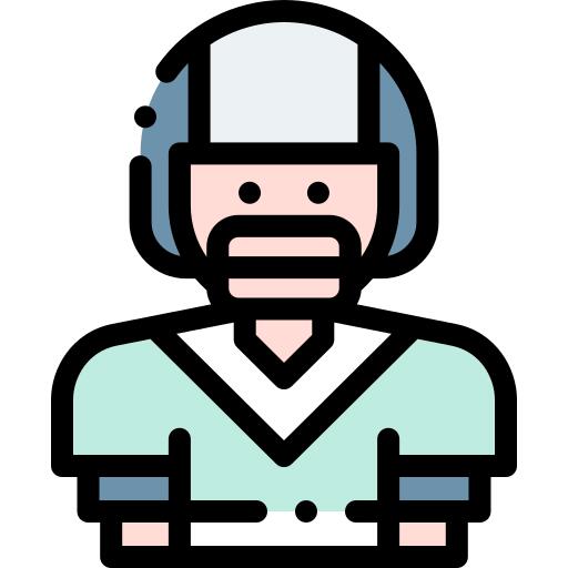 American football player