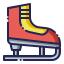 Ice skating shoes