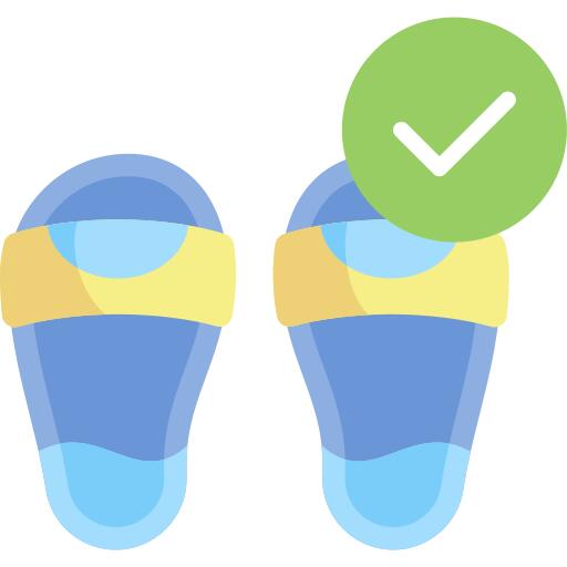 Use slippers