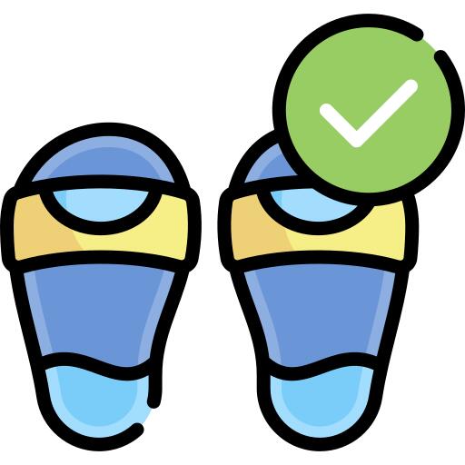 Use slippers