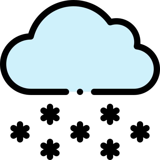 Snowing