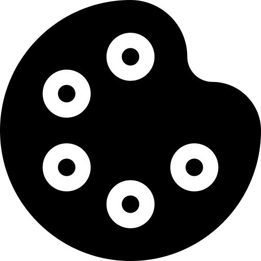 油漆调色板