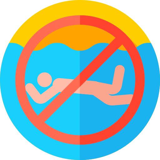 禁止游泳
