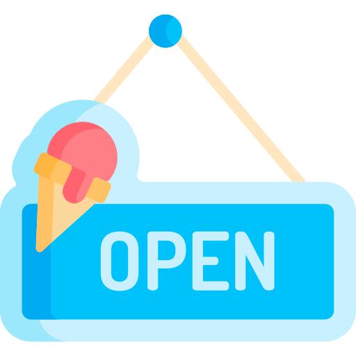 Open sign