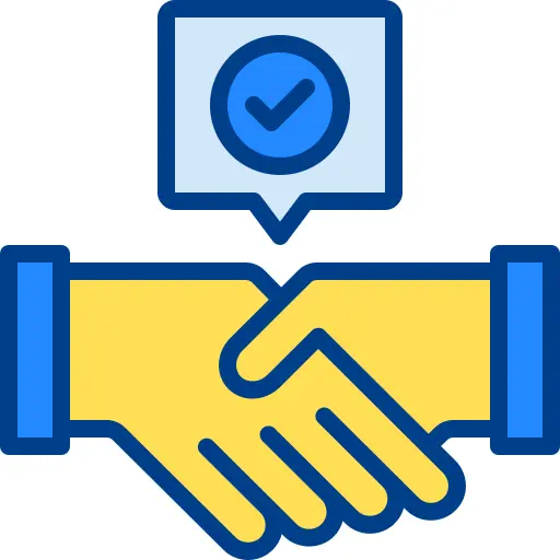 Shaking hands