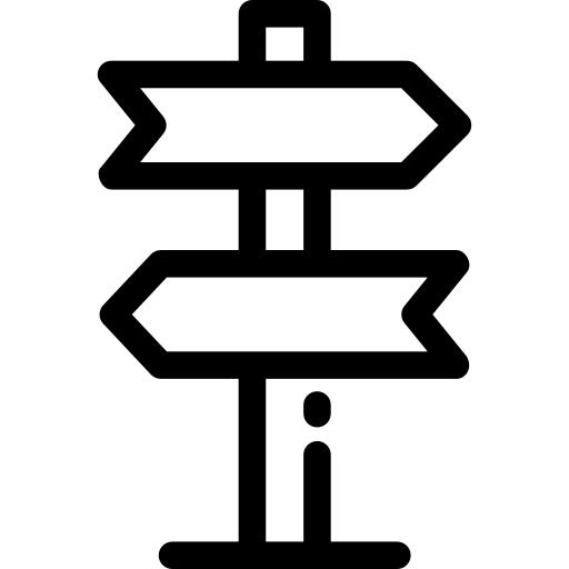 街道路标