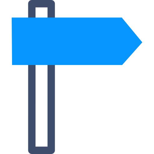 街道路标