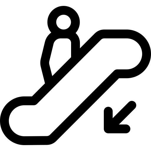 Escalator up