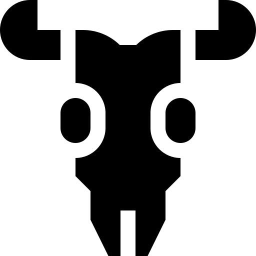 Bull skull