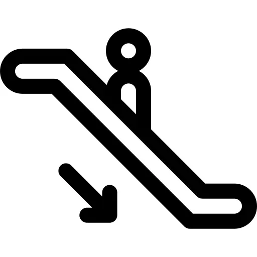 Escalator down