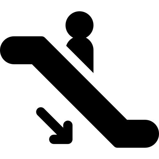 Escalator down