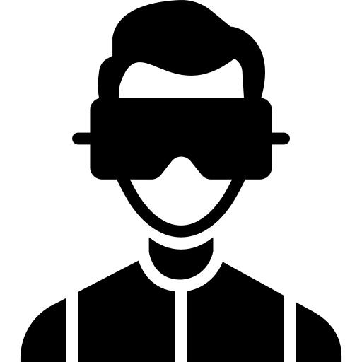 Virtual reality glasses