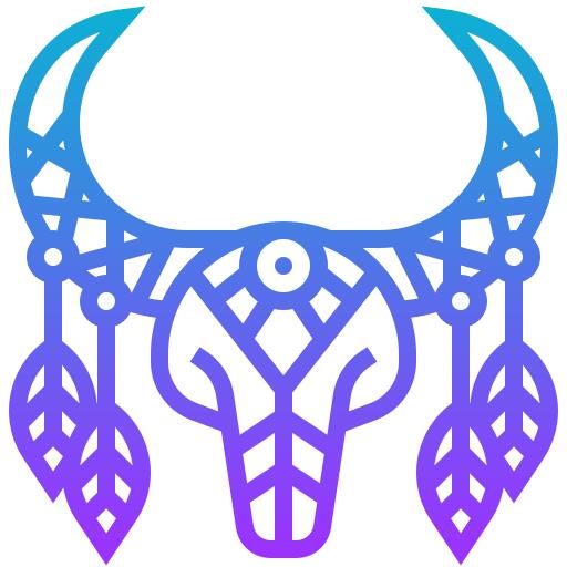 Bull skull