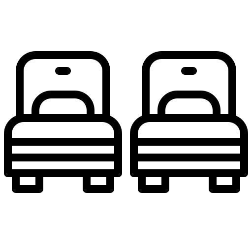 Twin beds