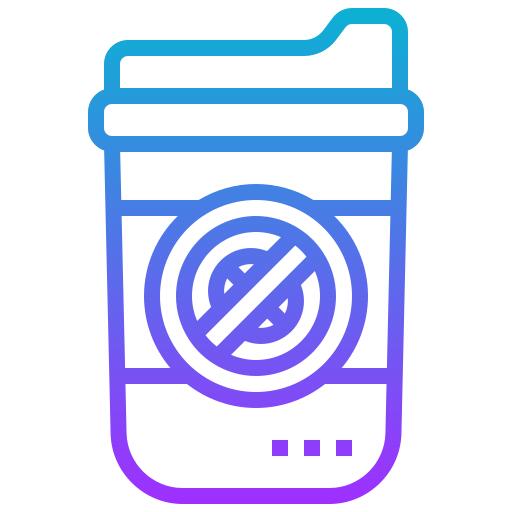 没有咖啡杯