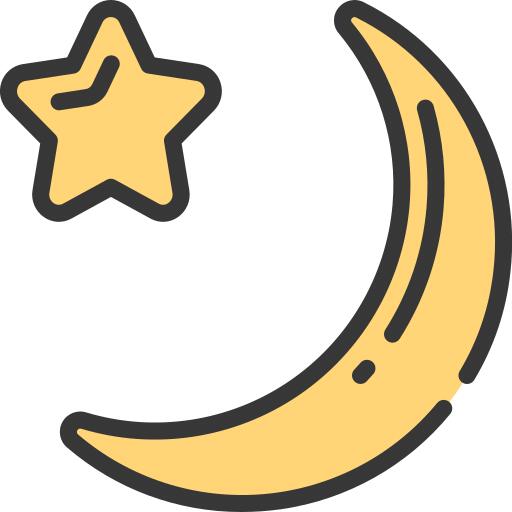 Crescent moon