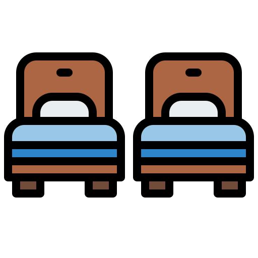 Twin beds