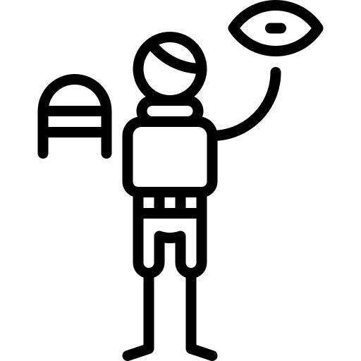 American football player