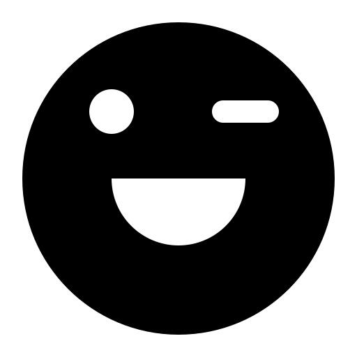 Winking face