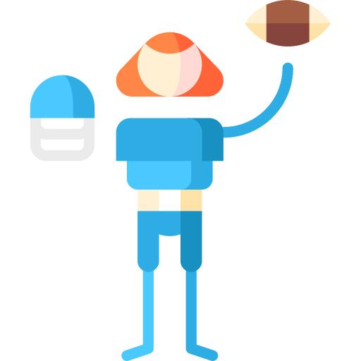 American football player