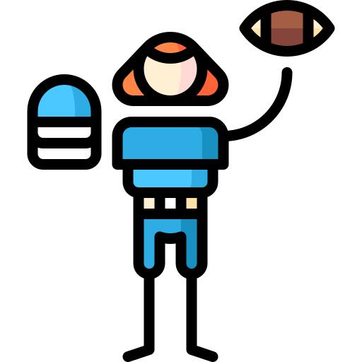 American football player
