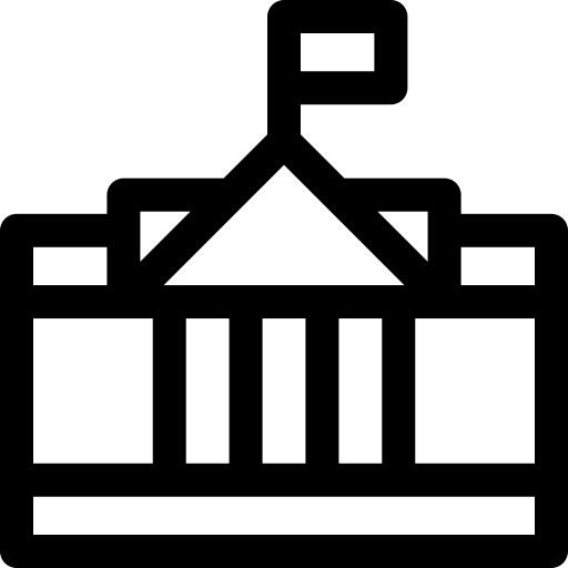 白色的房子
