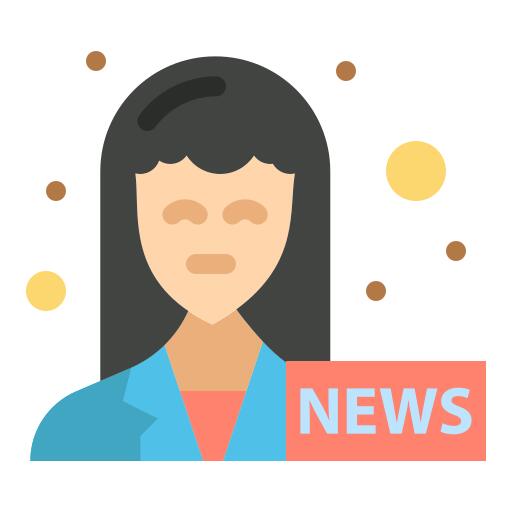 女记者