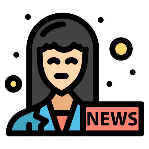 女记者