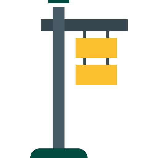 街道路标