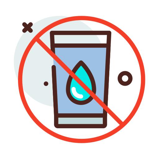 No water