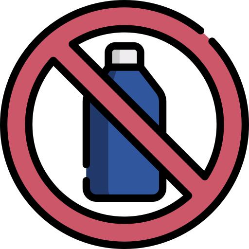No plastic bottles